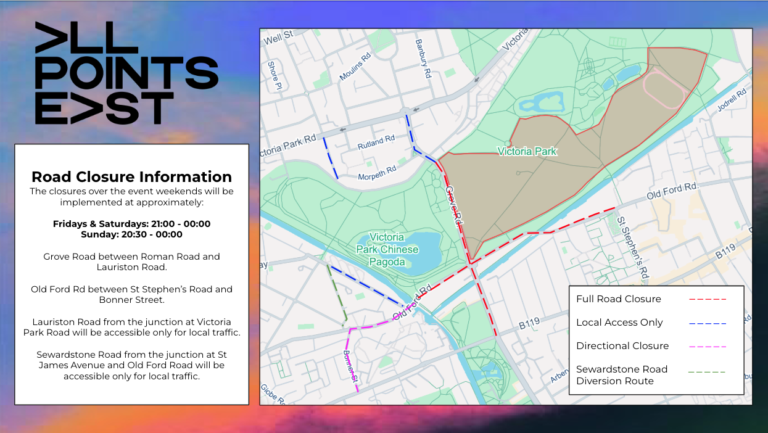 Road Closure Map 1