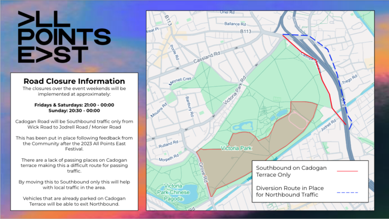 Road Closure Map 2